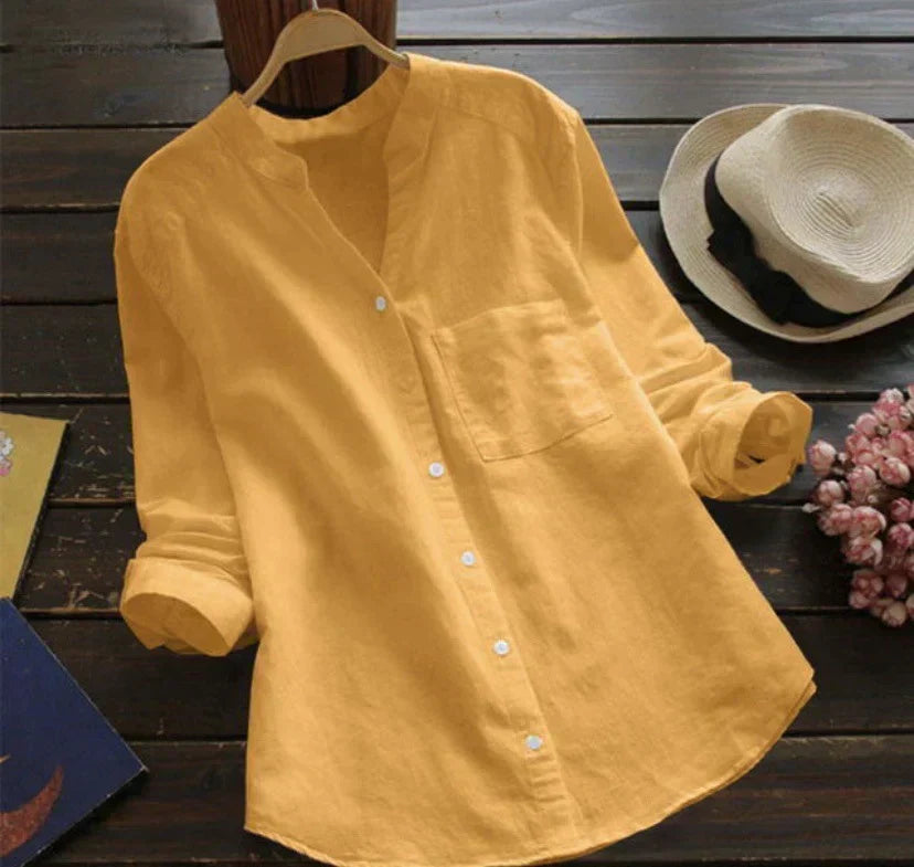Casual shirt made of fine wool