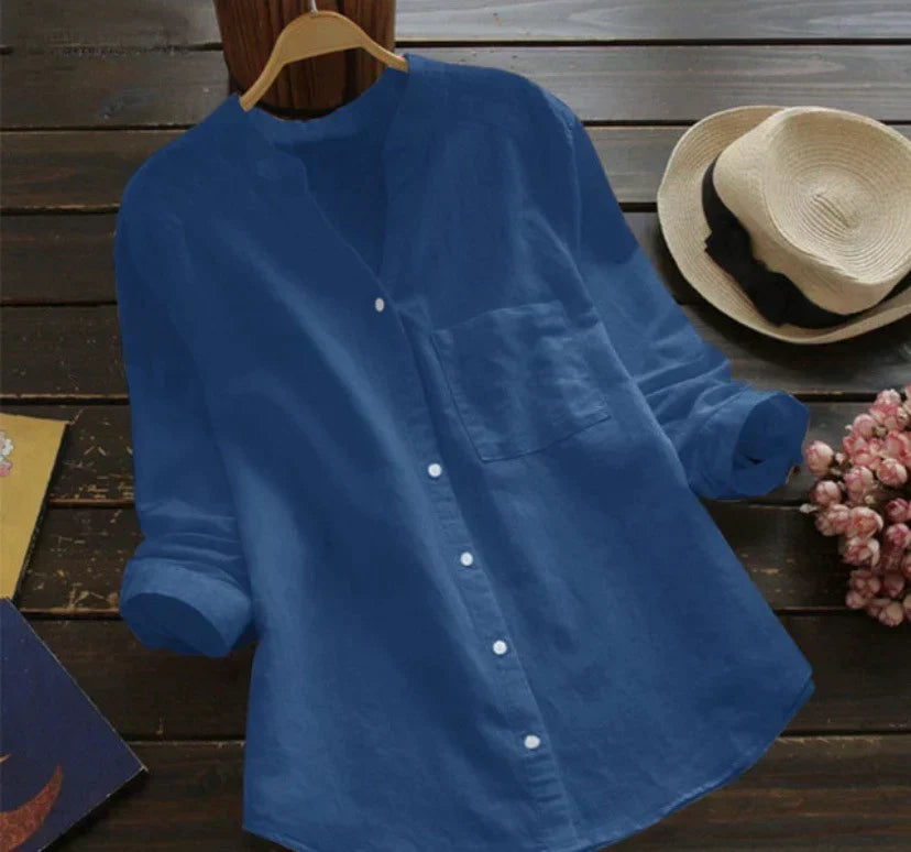 Casual shirt made of fine wool