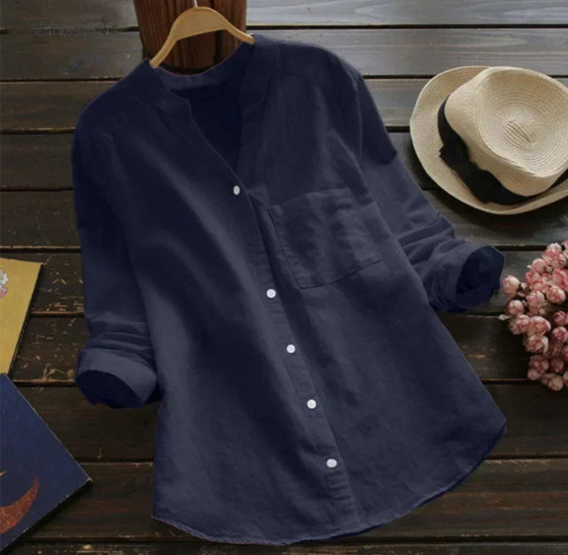Casual shirt made of fine wool