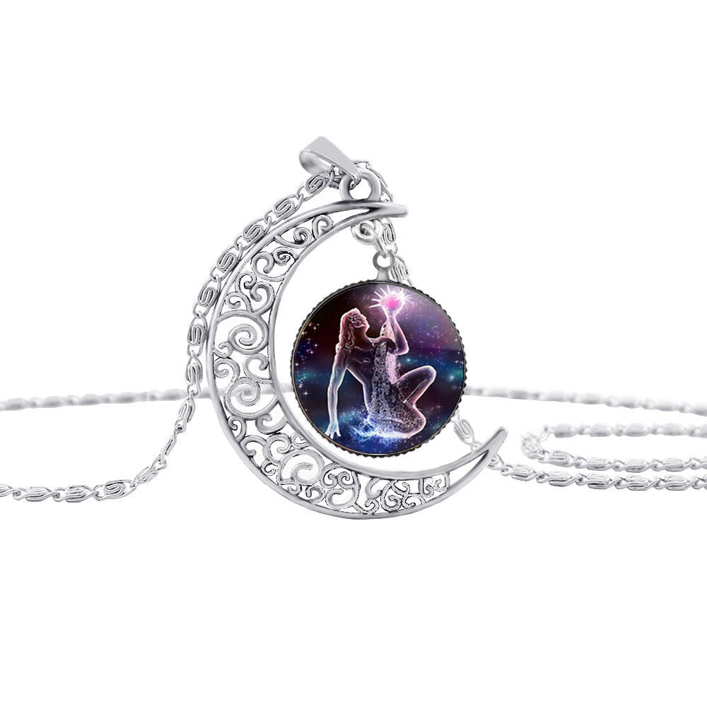 Valenzora | Moon Zodiac Necklace