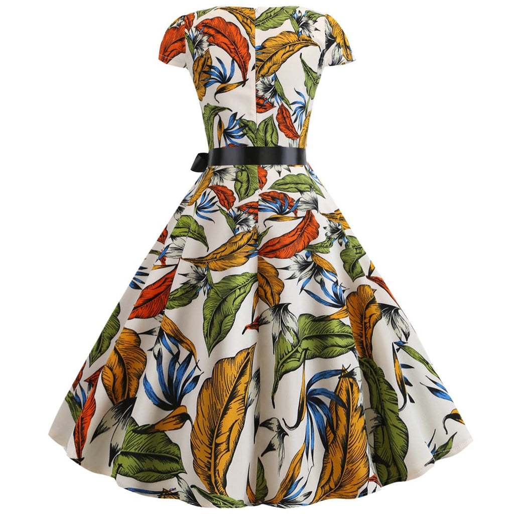 Valenzora | Damenkleid für Hochzeitsgäste mit weitem Saum