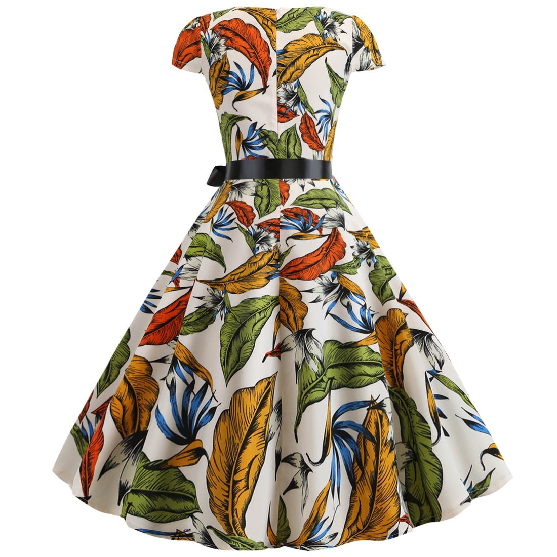 Valenzora | Damenkleid für Hochzeitsgäste mit weitem Saum