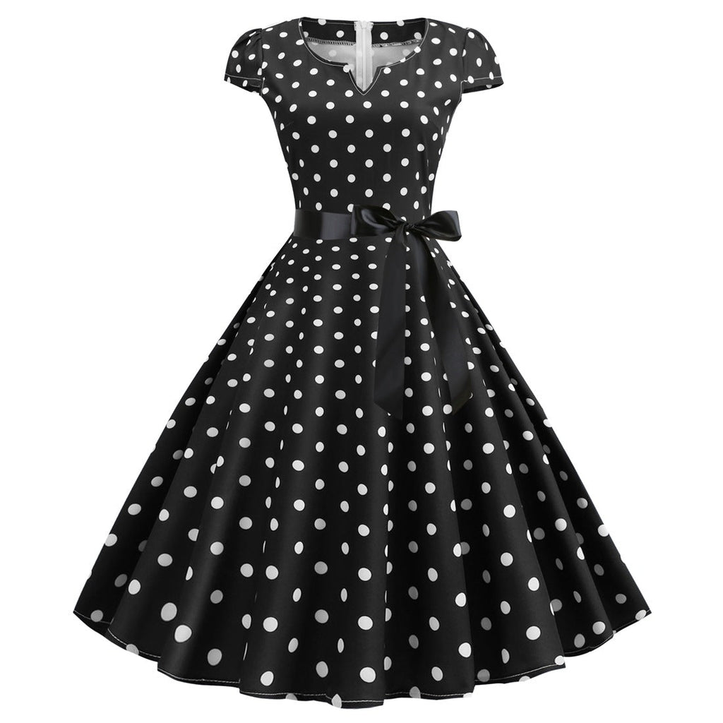 Valenzora | Damenkleid für Hochzeitsgäste mit weitem Saum