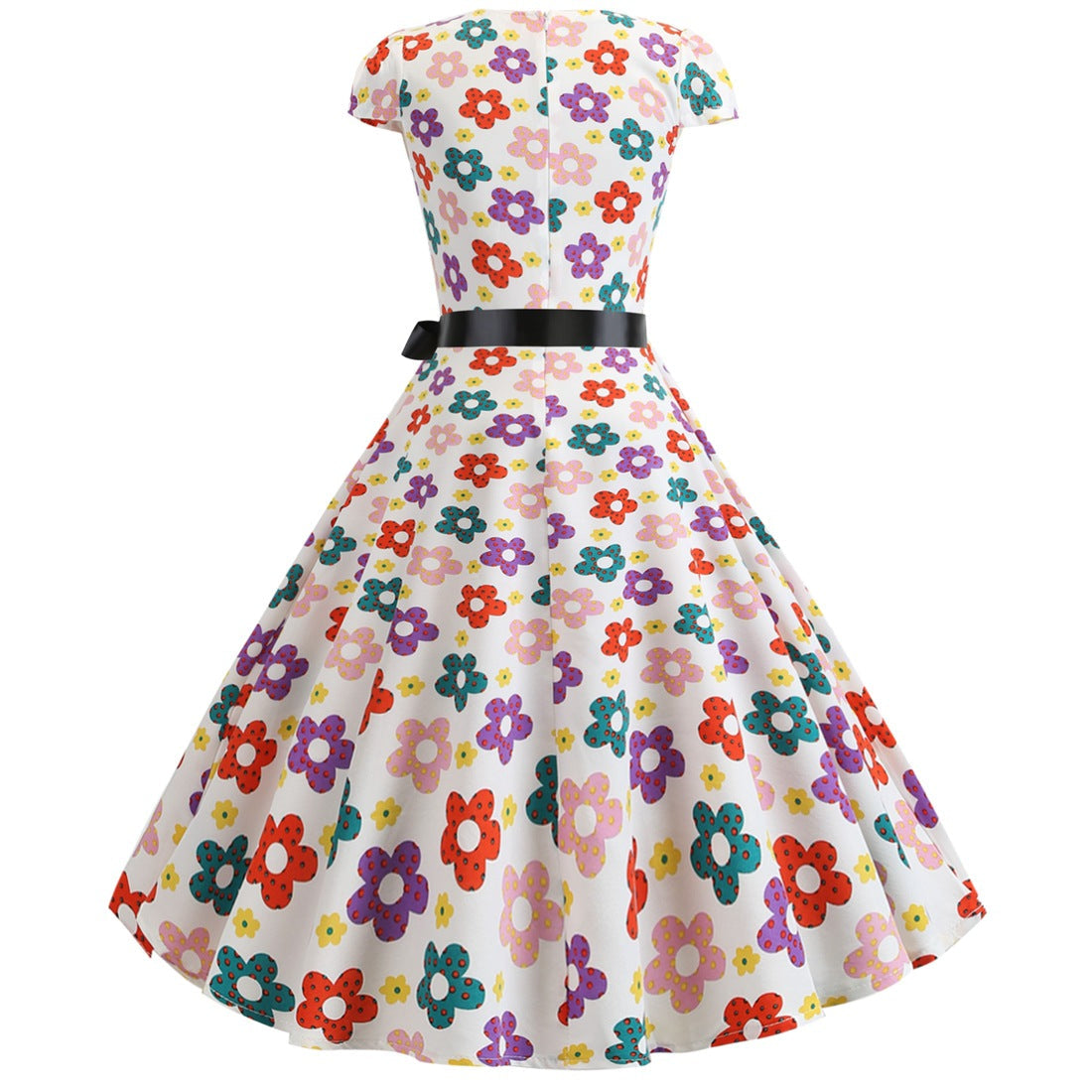 Valenzora | Damenkleid für Hochzeitsgäste mit weitem Saum