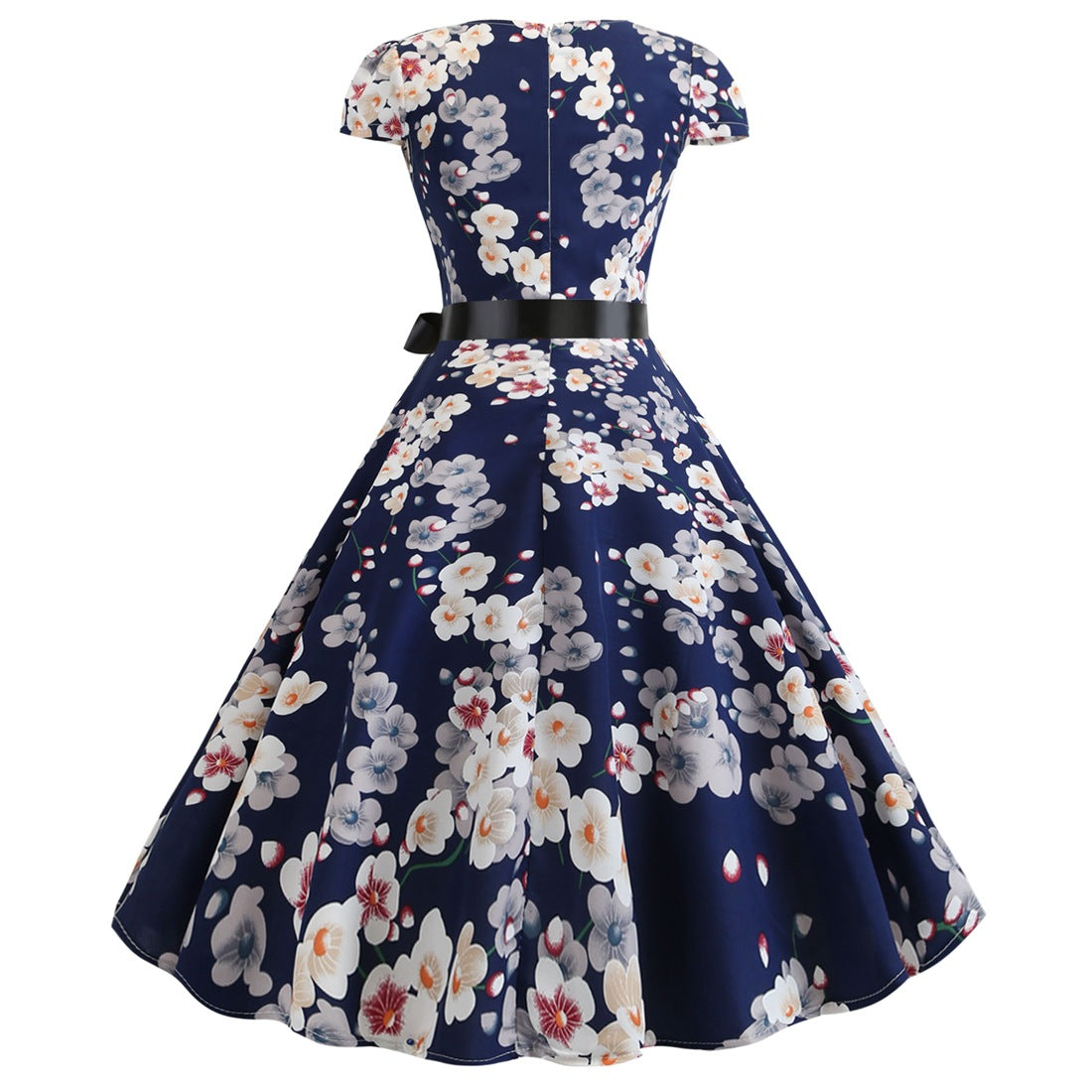 Valenzora | Damenkleid für Hochzeitsgäste mit weitem Saum