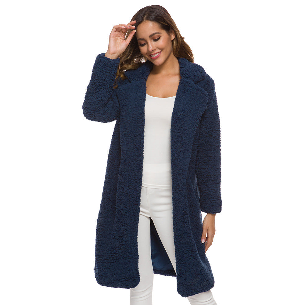The coziest, most elegant faux fur hooded jacket