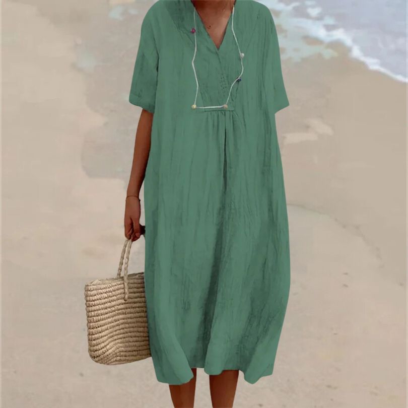 Valenzora | Comfortable linen dress