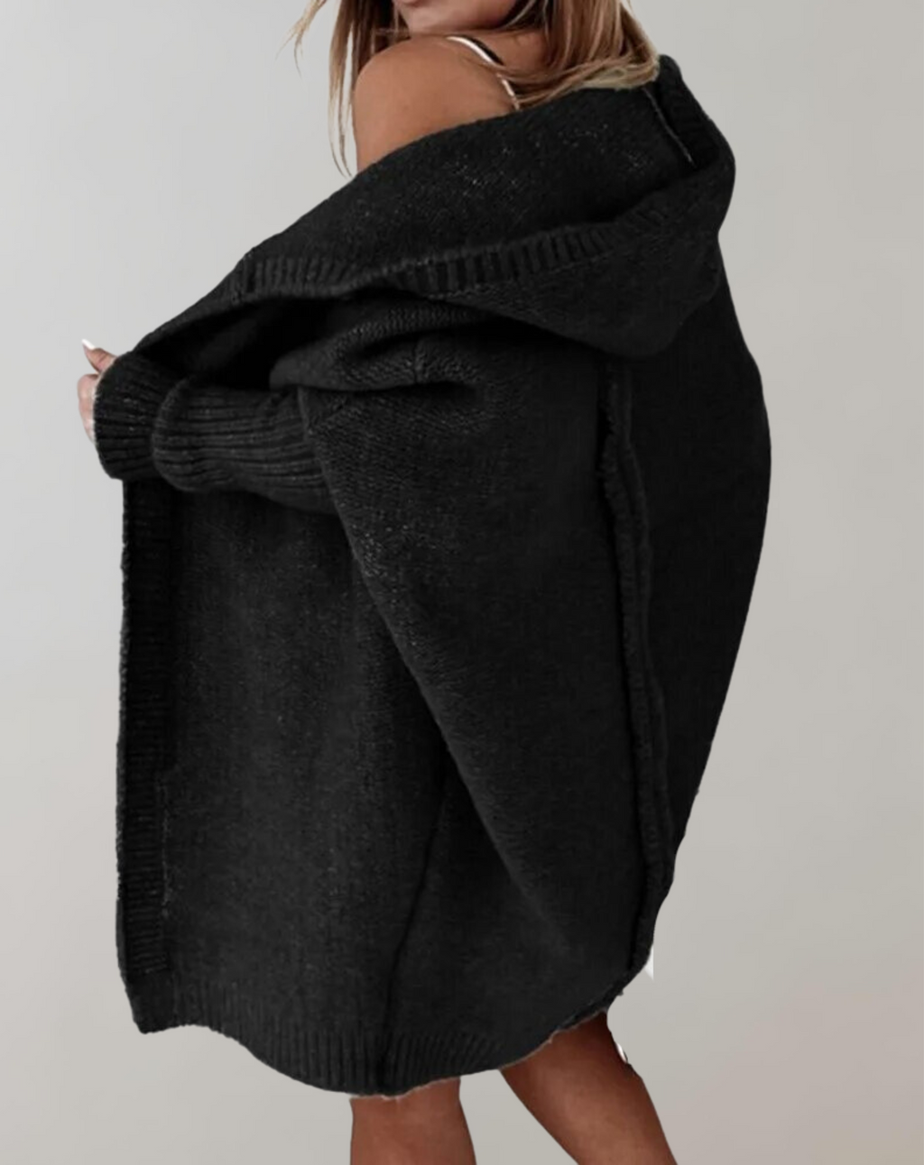 Valenzora | Strickjacke Long Cardigan
