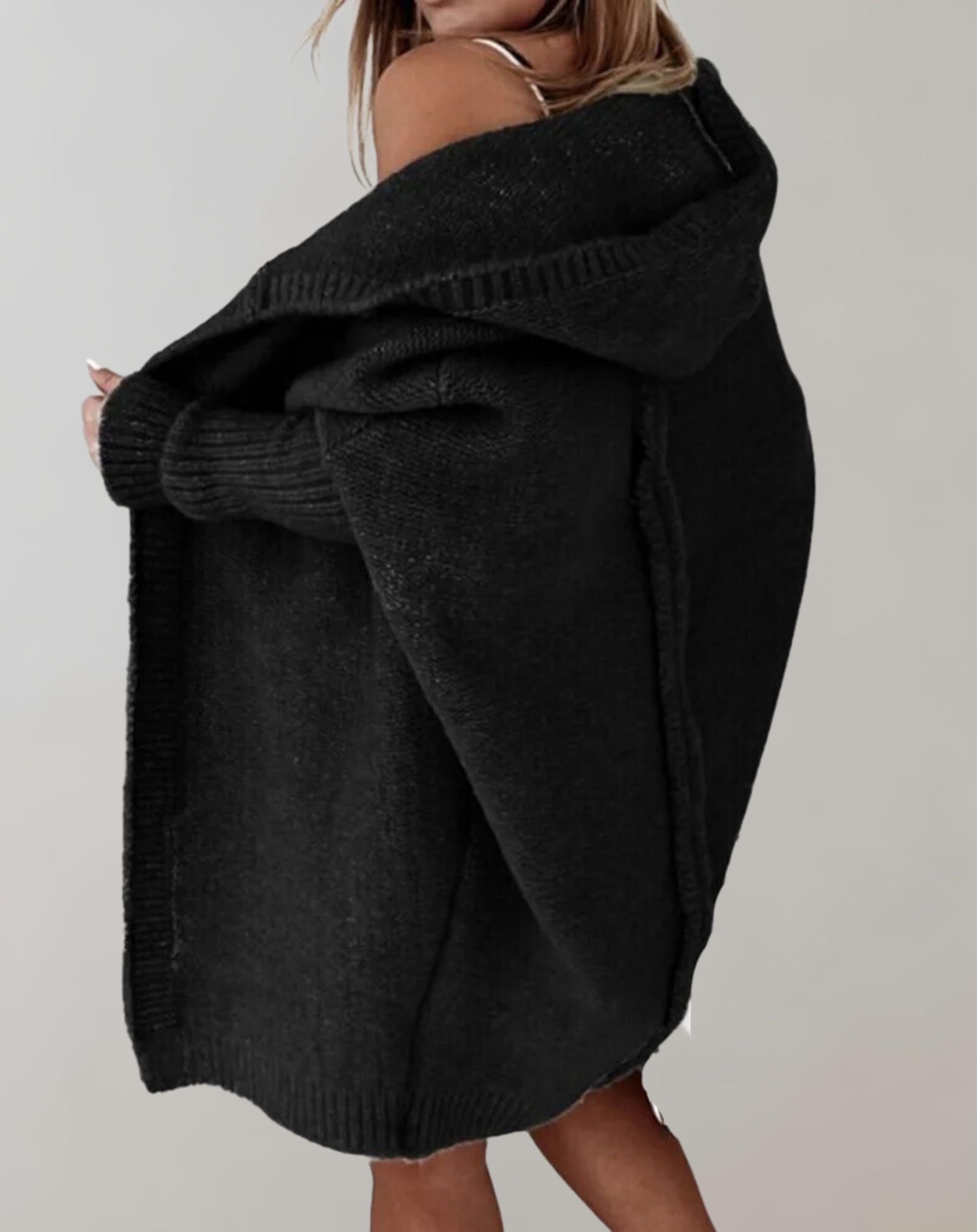 Valenzora | Strickjacke Long Cardigan