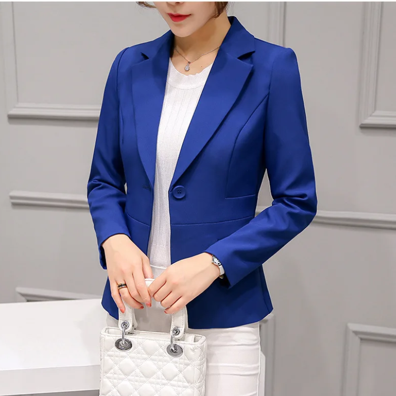 Valenzora | Eleganter Damen-Blazer mit langen Ärmeln. Perfekt fürs Büro.