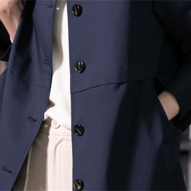 Valenzora | Classic women's trench coat, simply tied, tailored women's coat