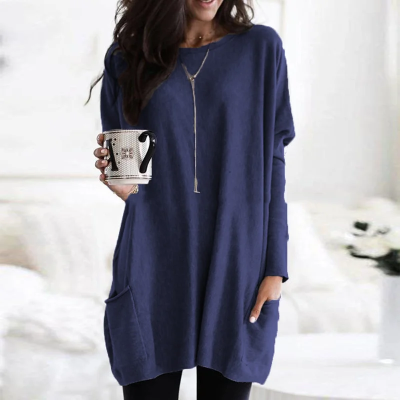 Valenzora | Tunic with long sleeves and pockets