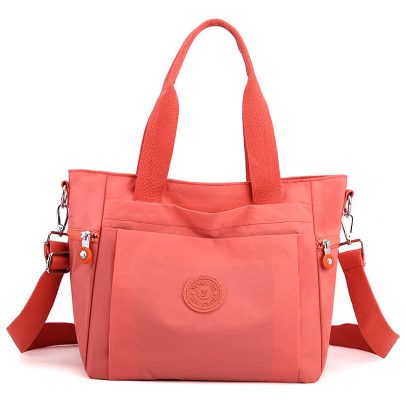 Multicolored tote bag with large capacity for women