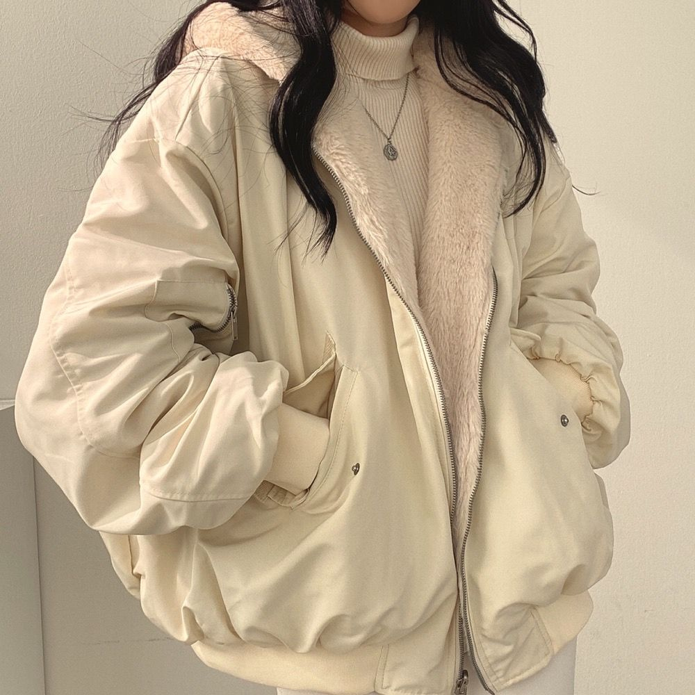 Valenzora Reversible hooded jacket for women