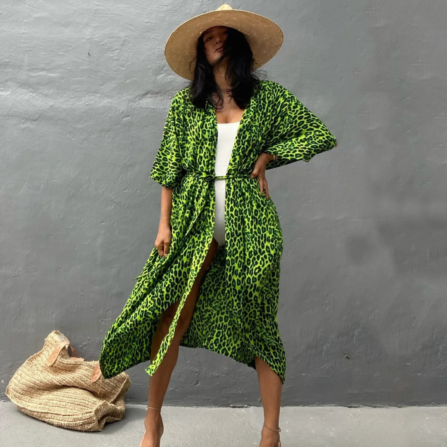 Valenzora | Summer Print Kimono for Women
