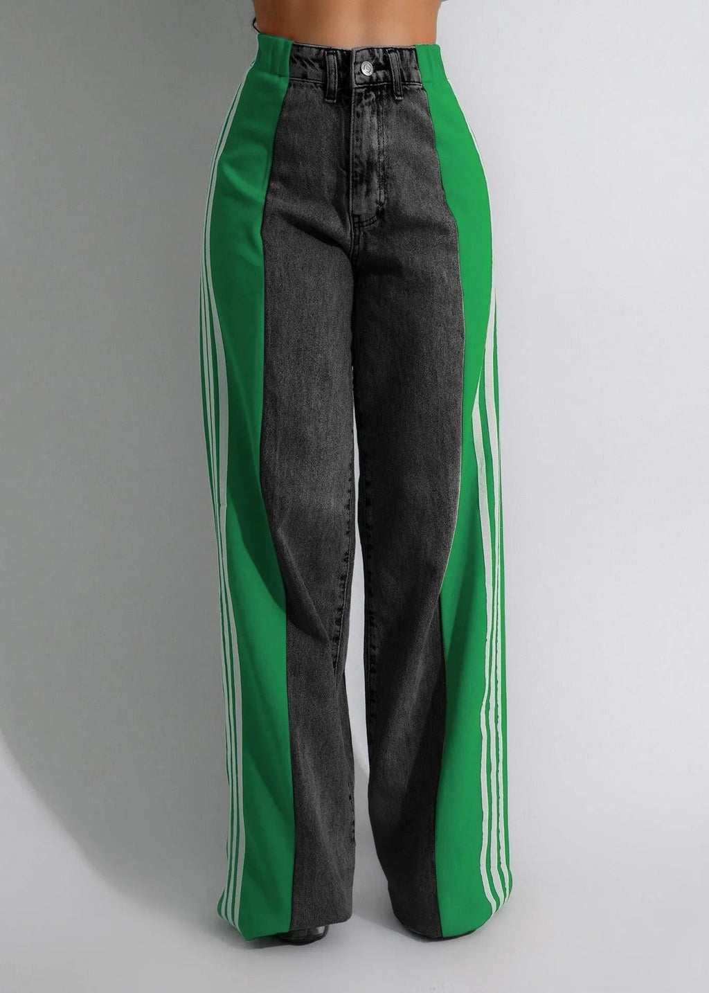 Valenzora | Wide-leg denim trousers