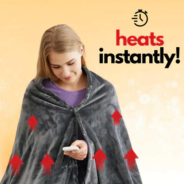 Valenzora | Warm fleece blanket | With temperature control
