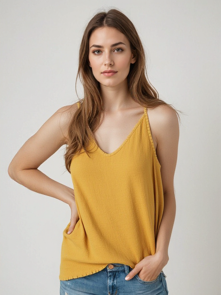 Valenzora | Luftiges Leinen-Longtop für Damen