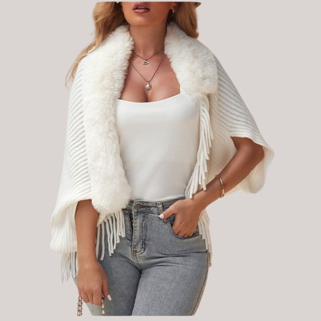 Valenzora | Halsketten-Schal-Poncho-Cardigan
