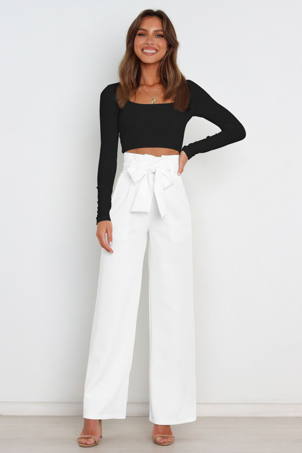 Valenzora | Long Linen Trousers for Women