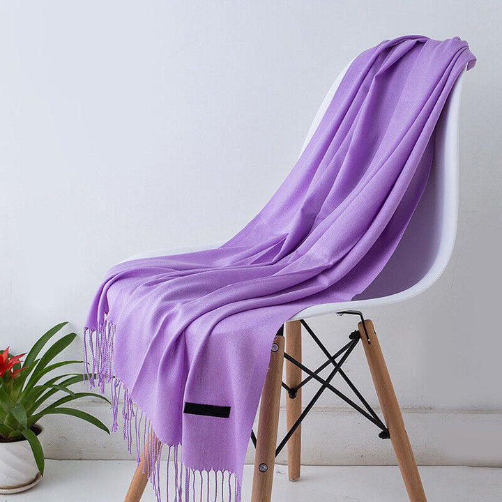 Valenzora | Comfortable long cashmere scarf