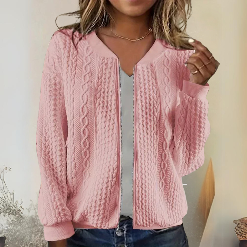 Valenzora | Comfortable zip-up jacket for women