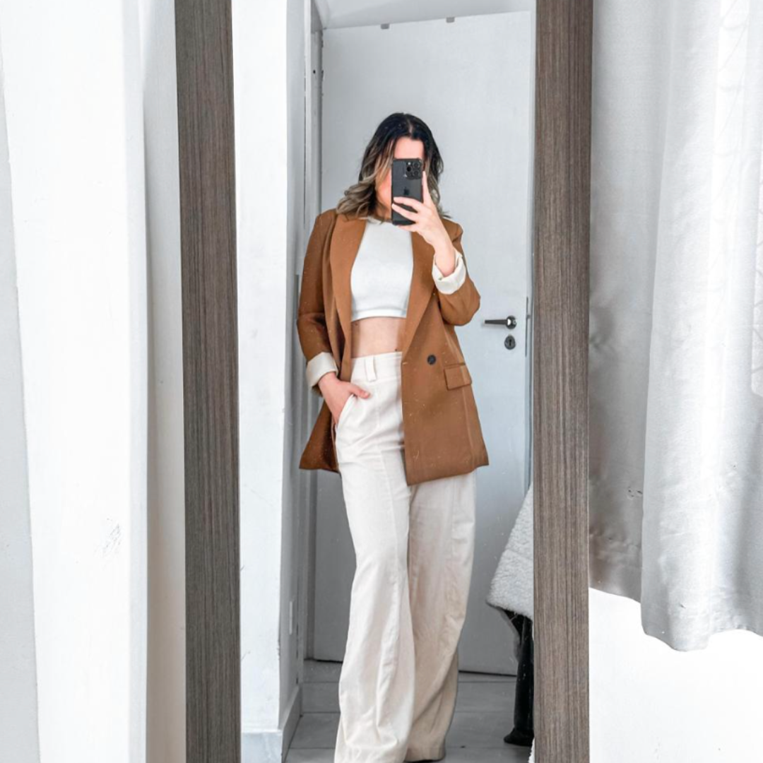 Valenzora | Bequemer, trendiger Longblazer für den Herbst