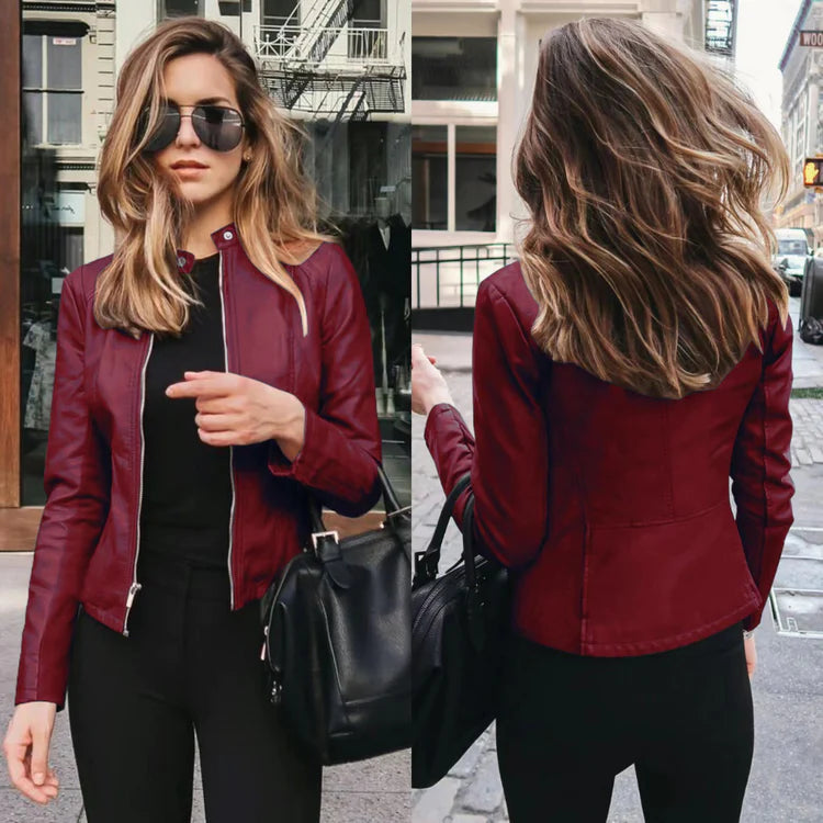 Valenzora | Fashionable leather jacket