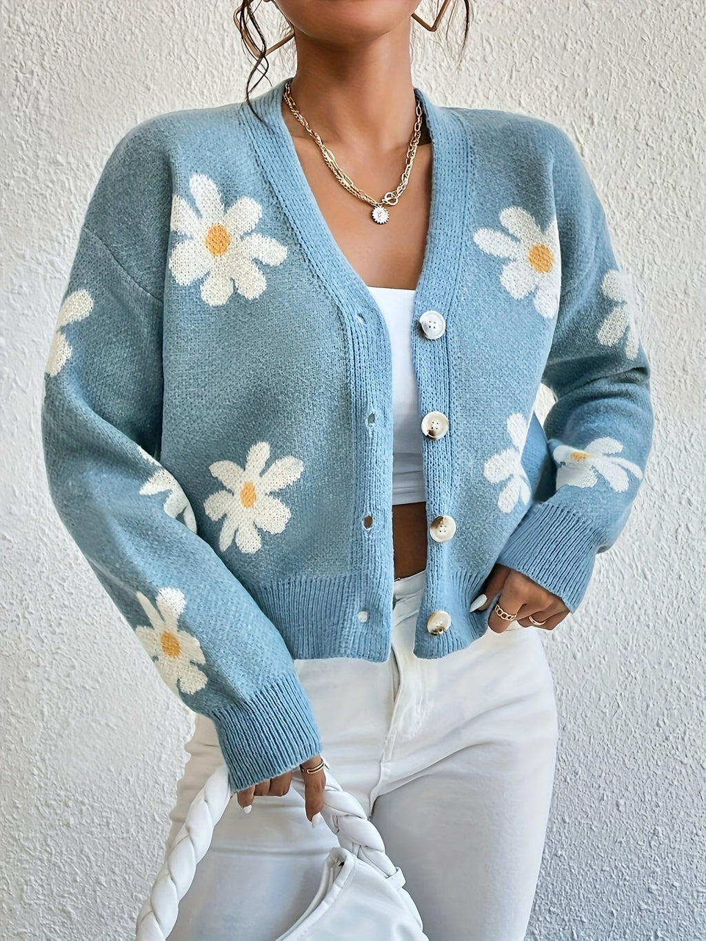 Valenzora | mit Blumenmuster und langen Ärmeln Für Damen