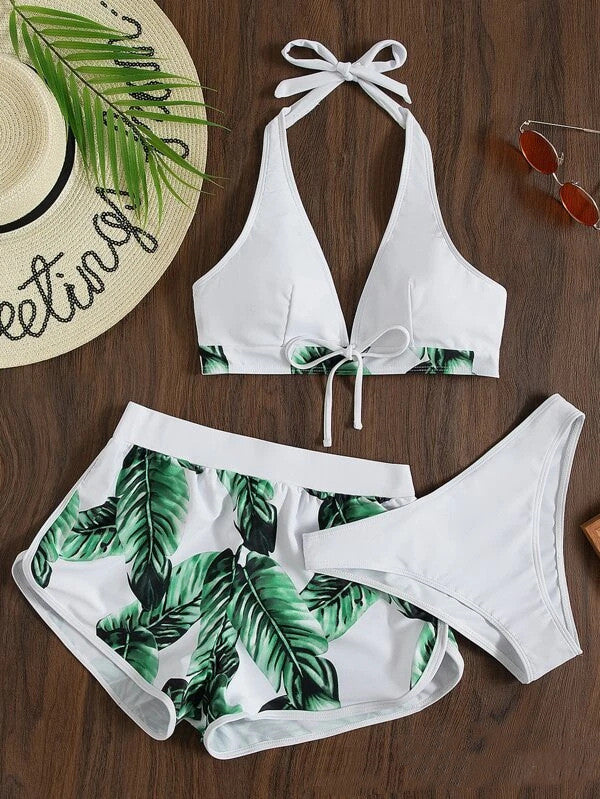 Valenzora | Bikini- und Shorts-Set für Damen