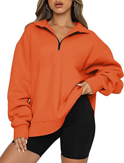 Tatum™ - Damen Sweatshirt mit Kragen