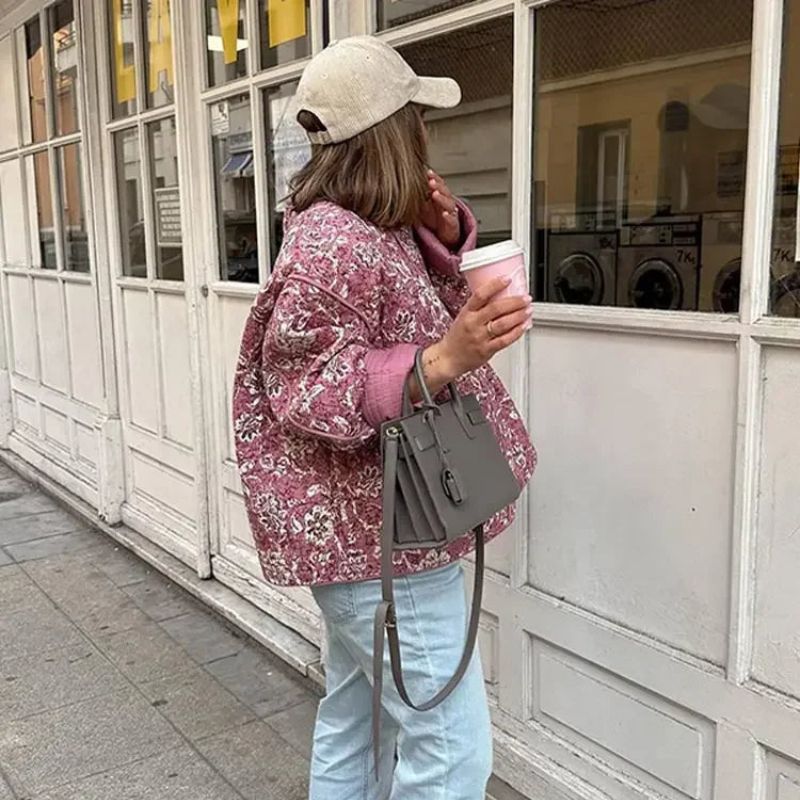 Valenzora | Floral, Padded Jacket