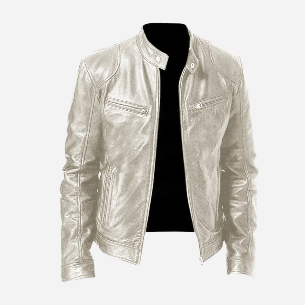 Valenzora | Stylish Moto Leather Jacket
