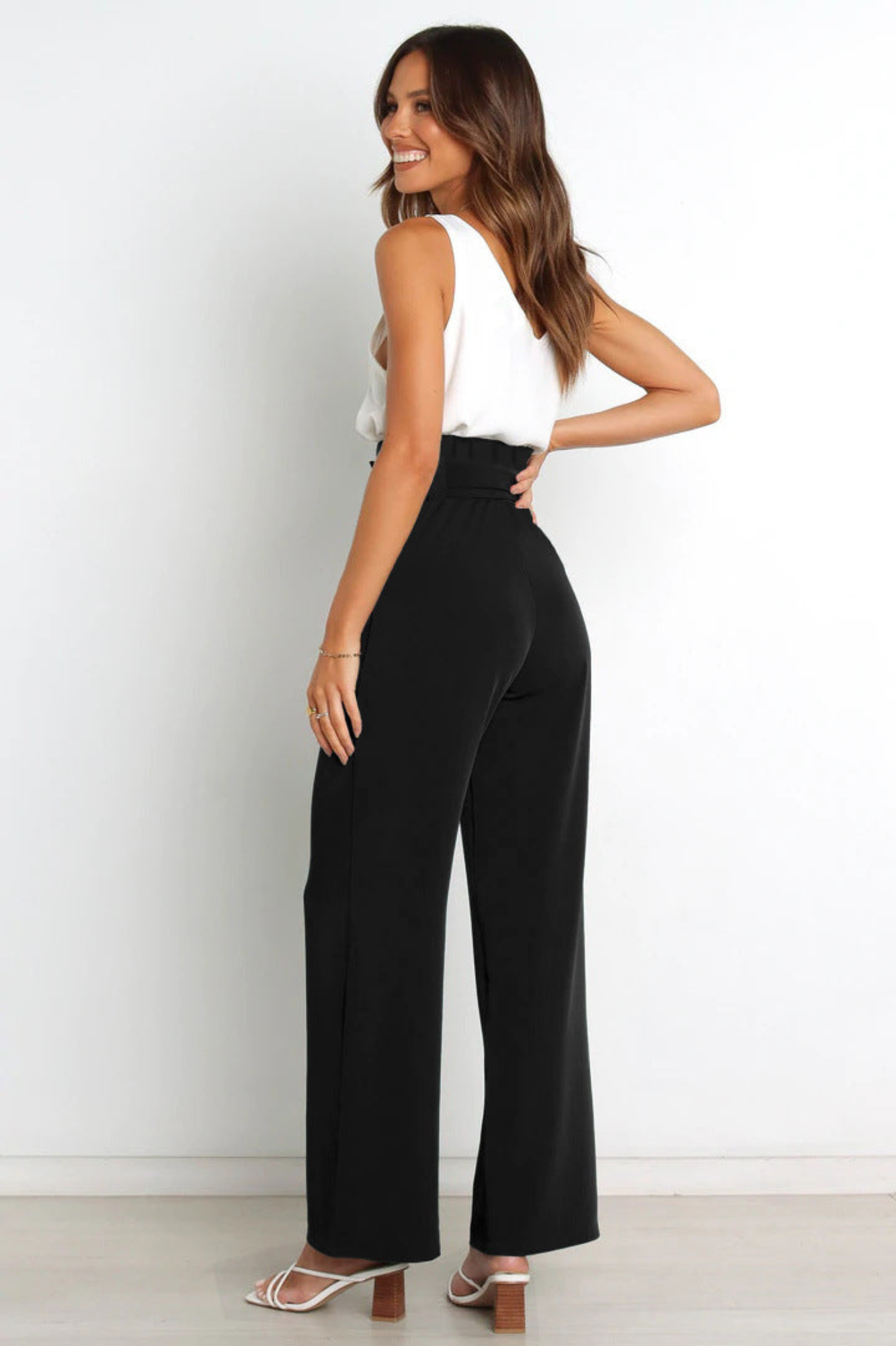 Valenzora | Long Linen Trousers for Women