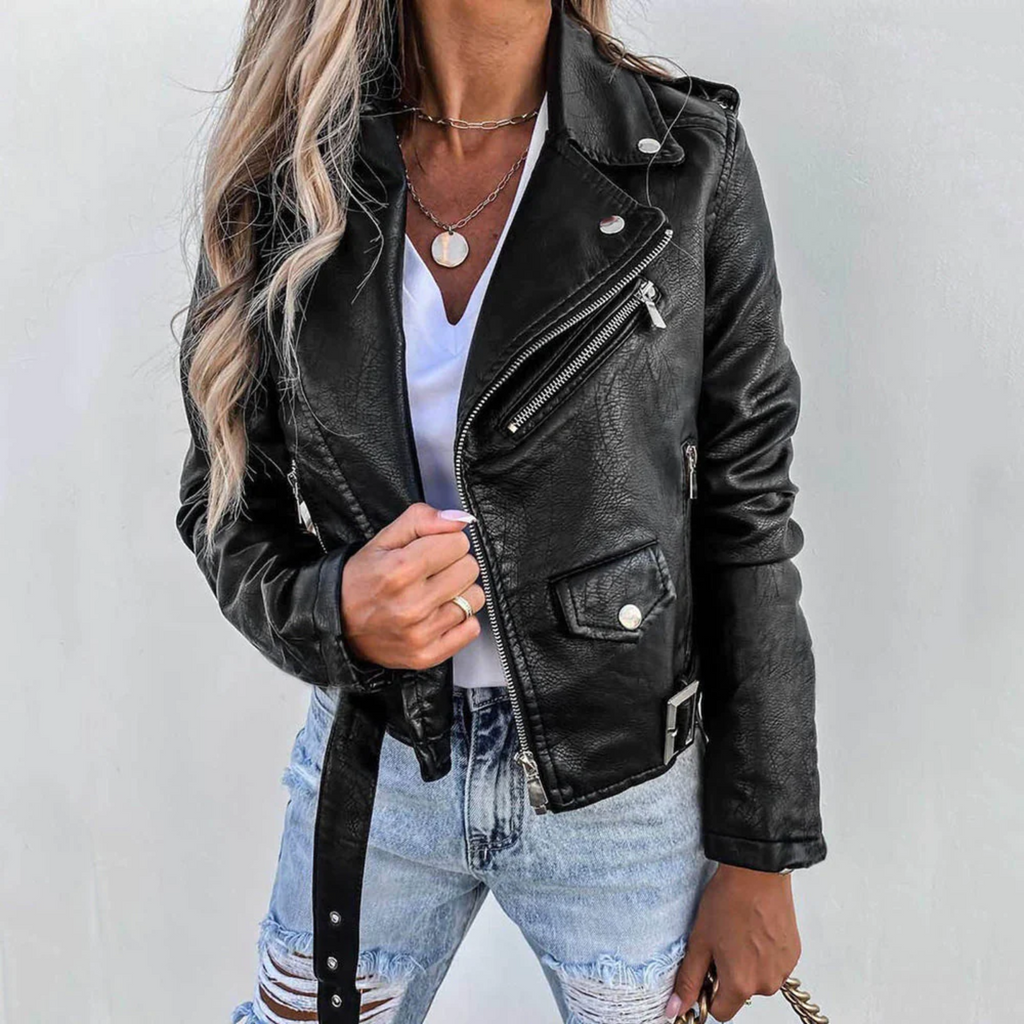 Valenzora – Stylische Bikerjacke für Damen