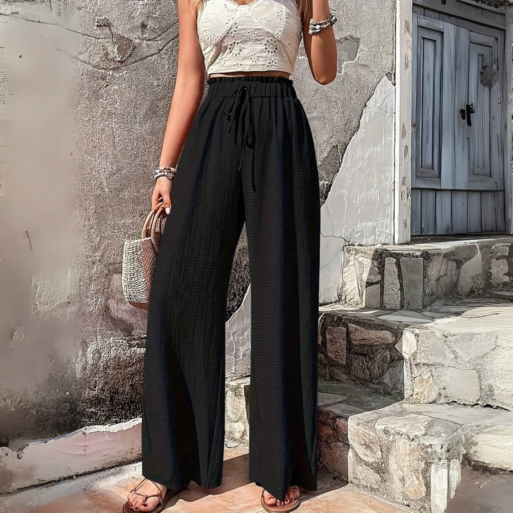 Valenzora | Elastische weite Damenhose