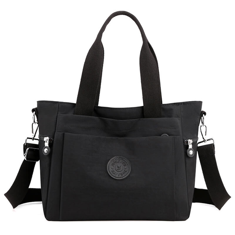 Multicolored tote bag with large capacity for women