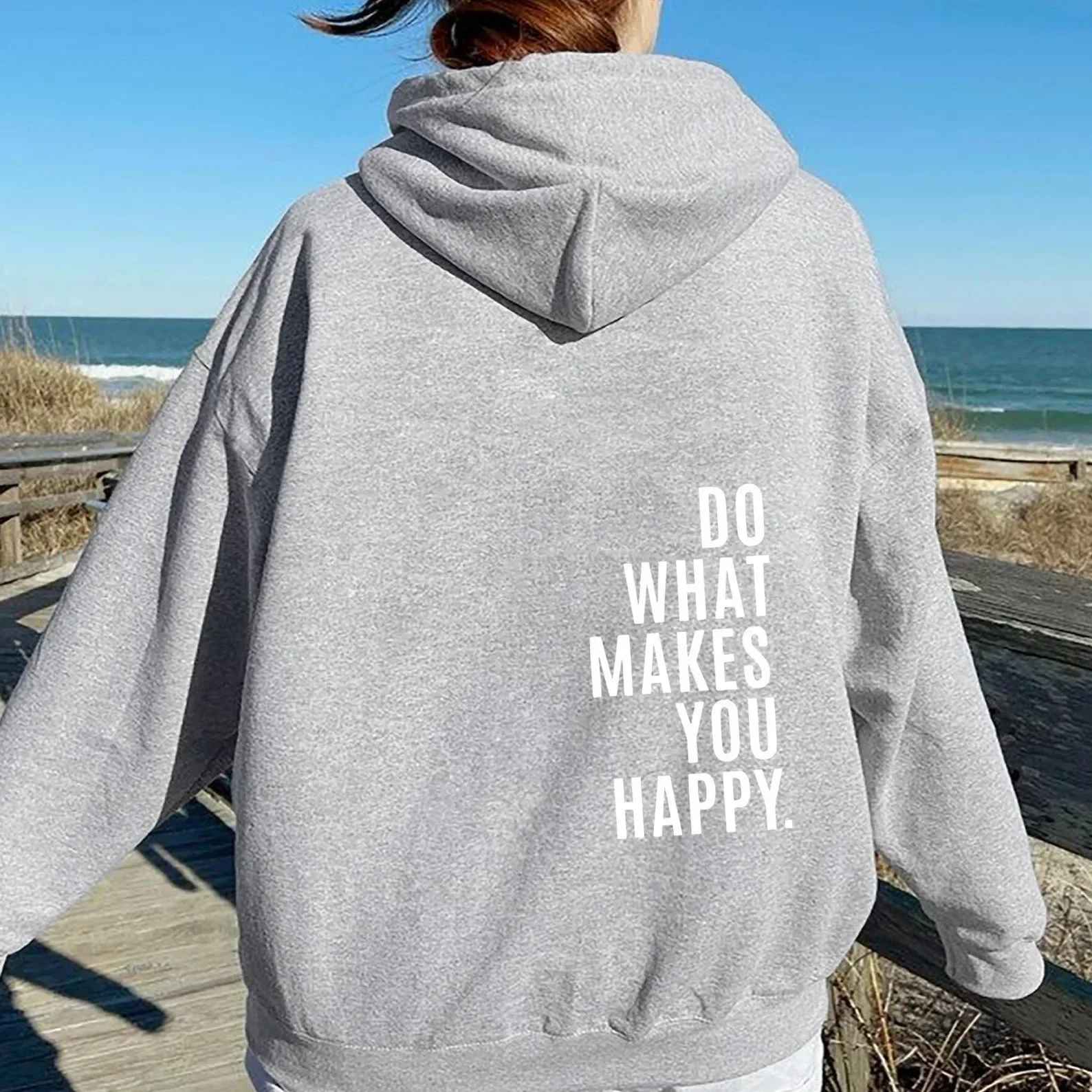 Valenzora - Women's Hoodie - Casual street style with lettering