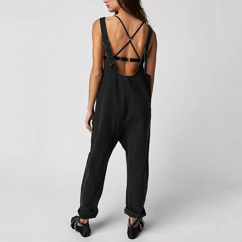 Valenzora | Stylish denim jumpsuit