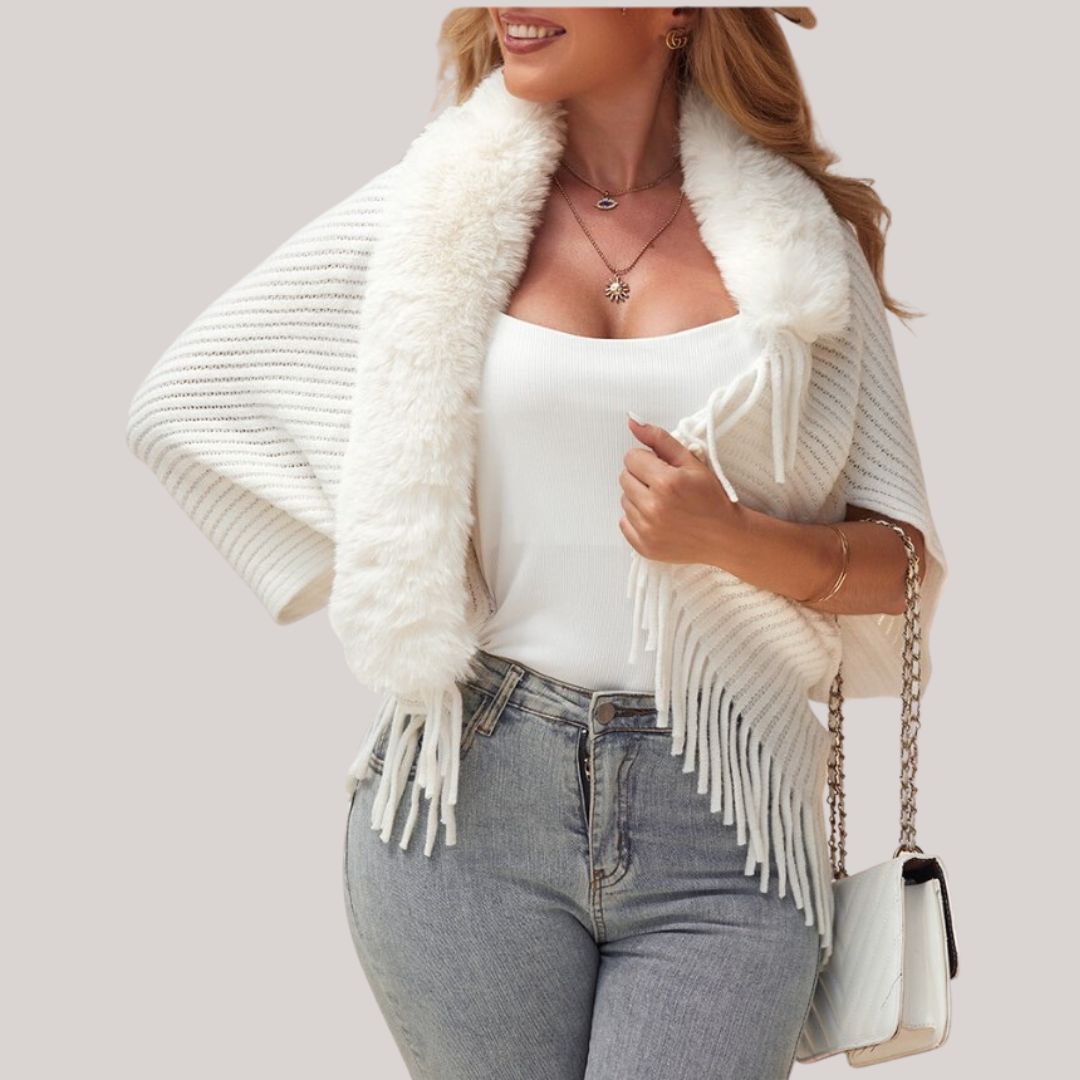 Valenzora | Halsketten-Schal-Poncho-Cardigan