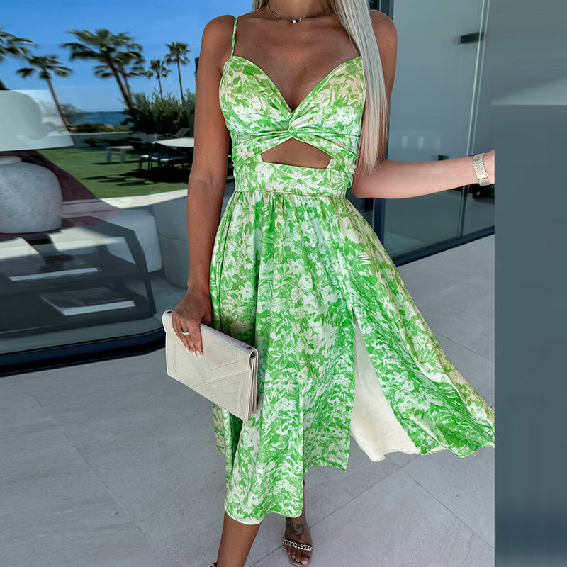 Valenzora | High-slit cocktail dress