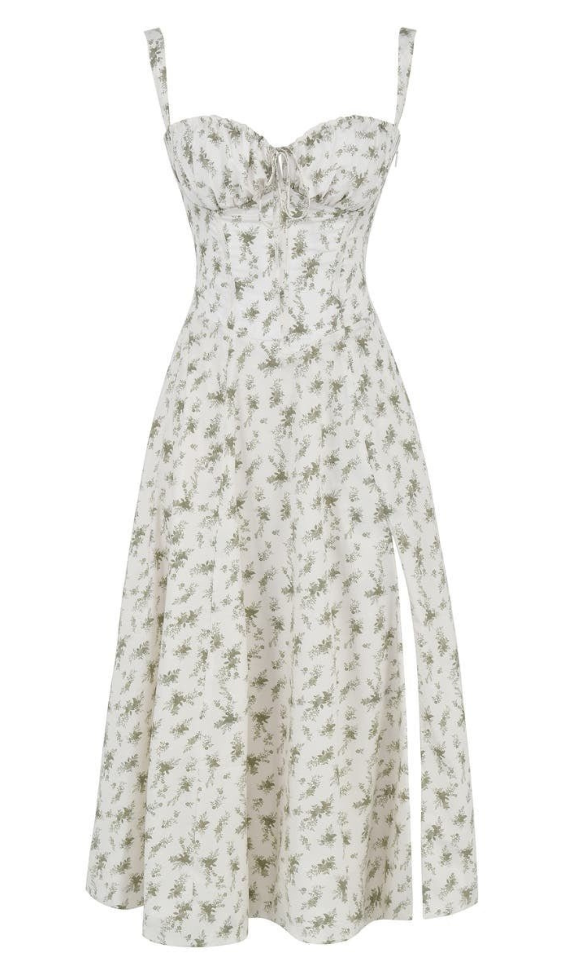 Valenzora | Geblümtes Midikleid für Damen