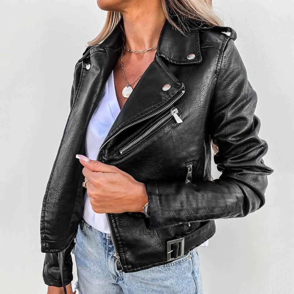 Valenzora – Stylische Bikerjacke für Damen
