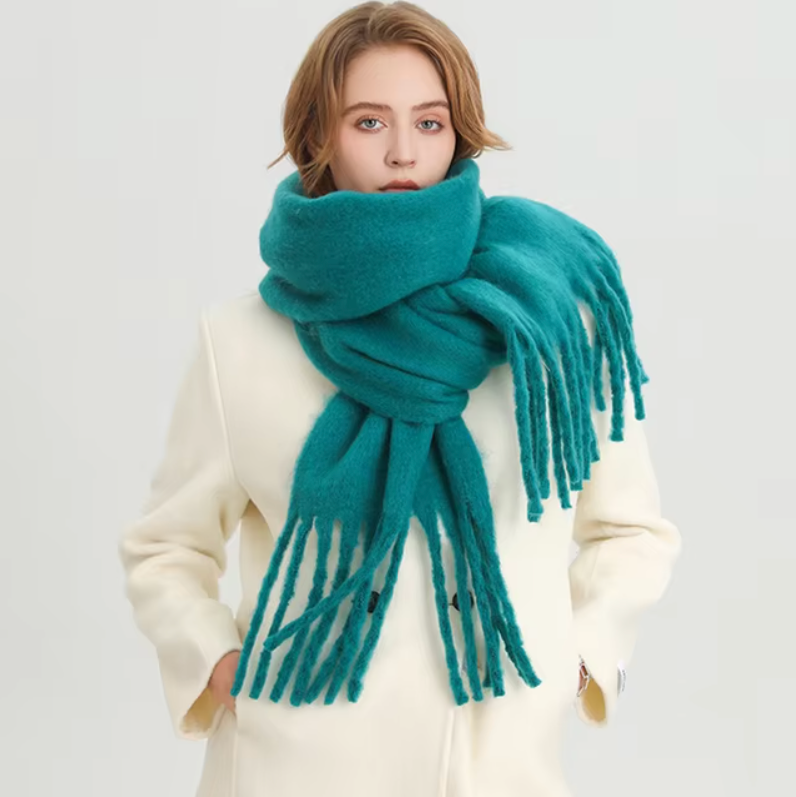 Valenzora | Cashmere winter scarf