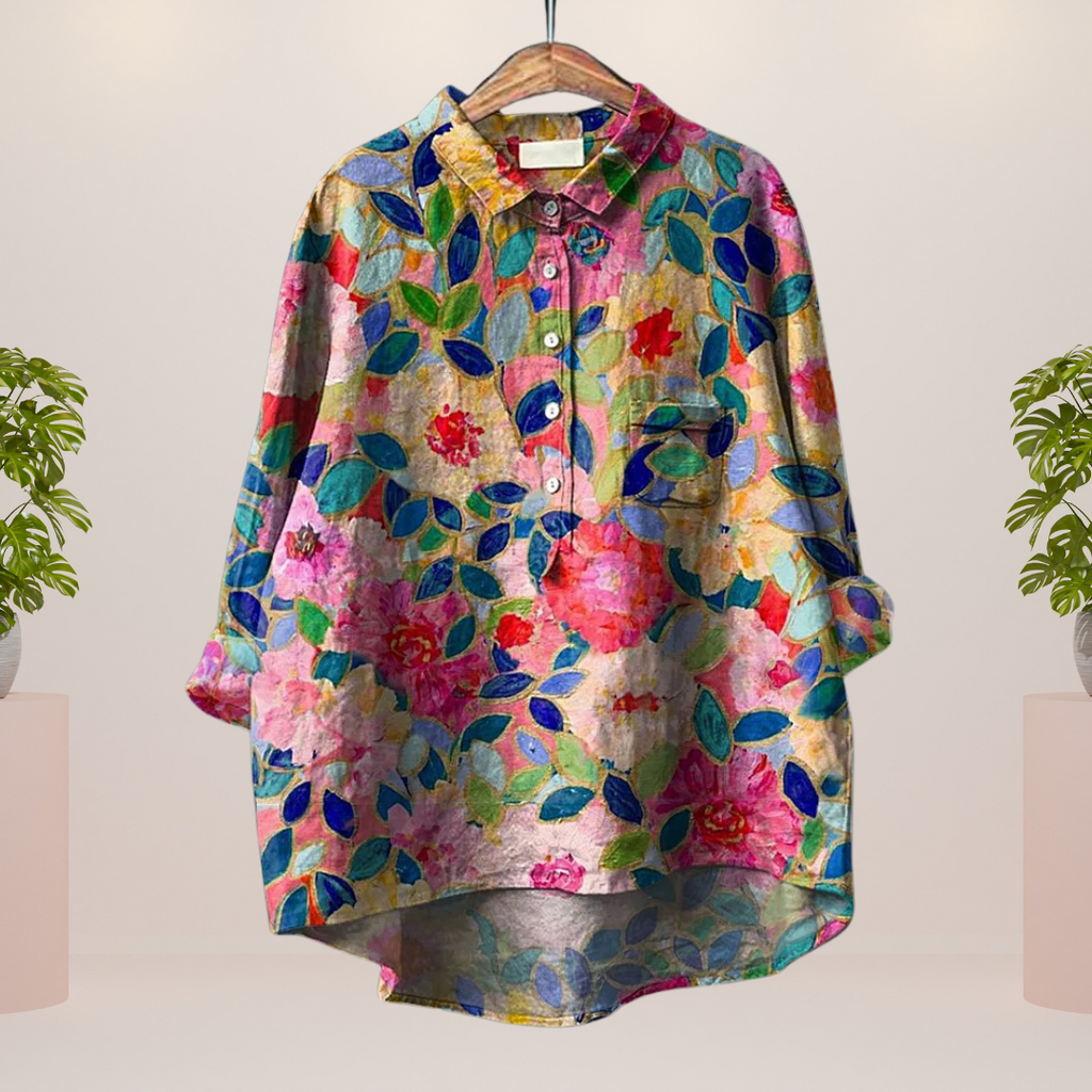Valenzora | Exclusive women's shirt with art print