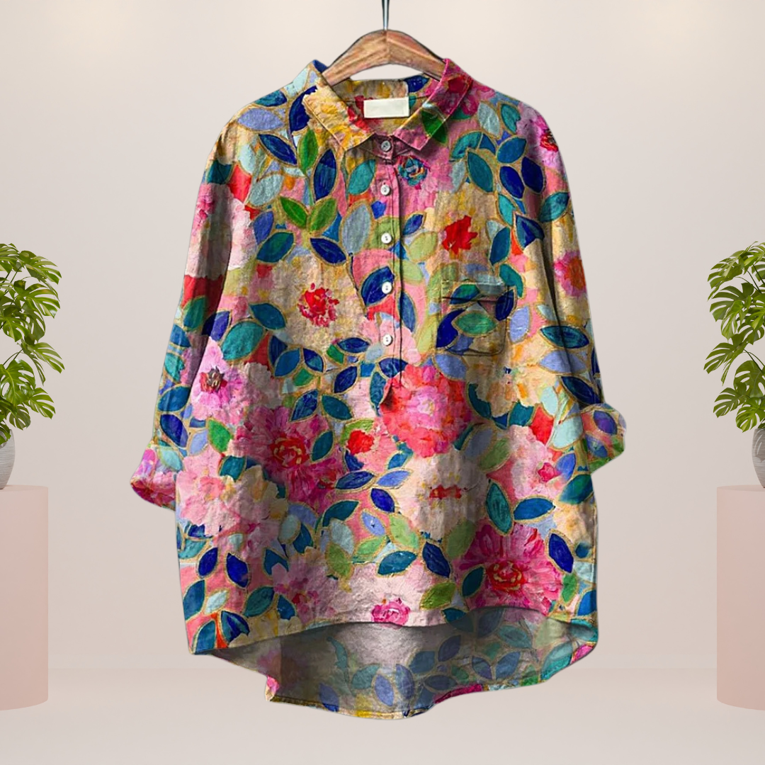 Valenzora | Exclusive women's shirt with art print