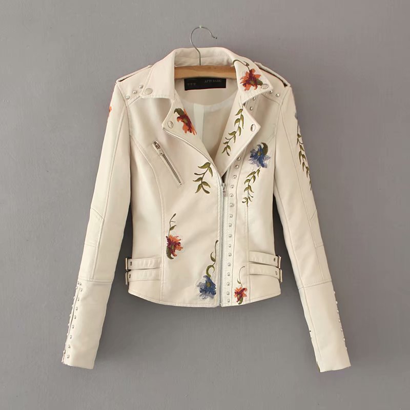 Valenzora | Women's jacket with floral pattern