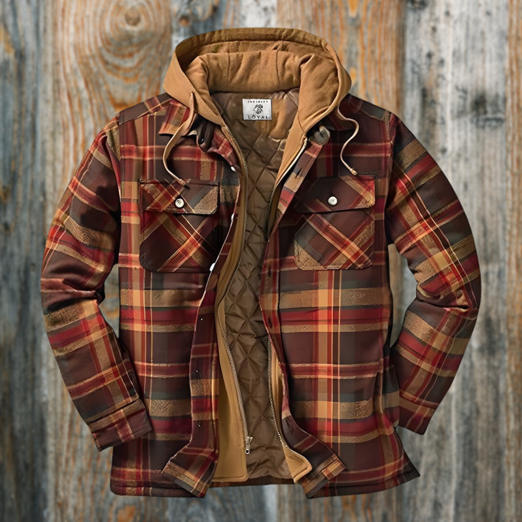 Valenzora | Lined lumberjack jacket