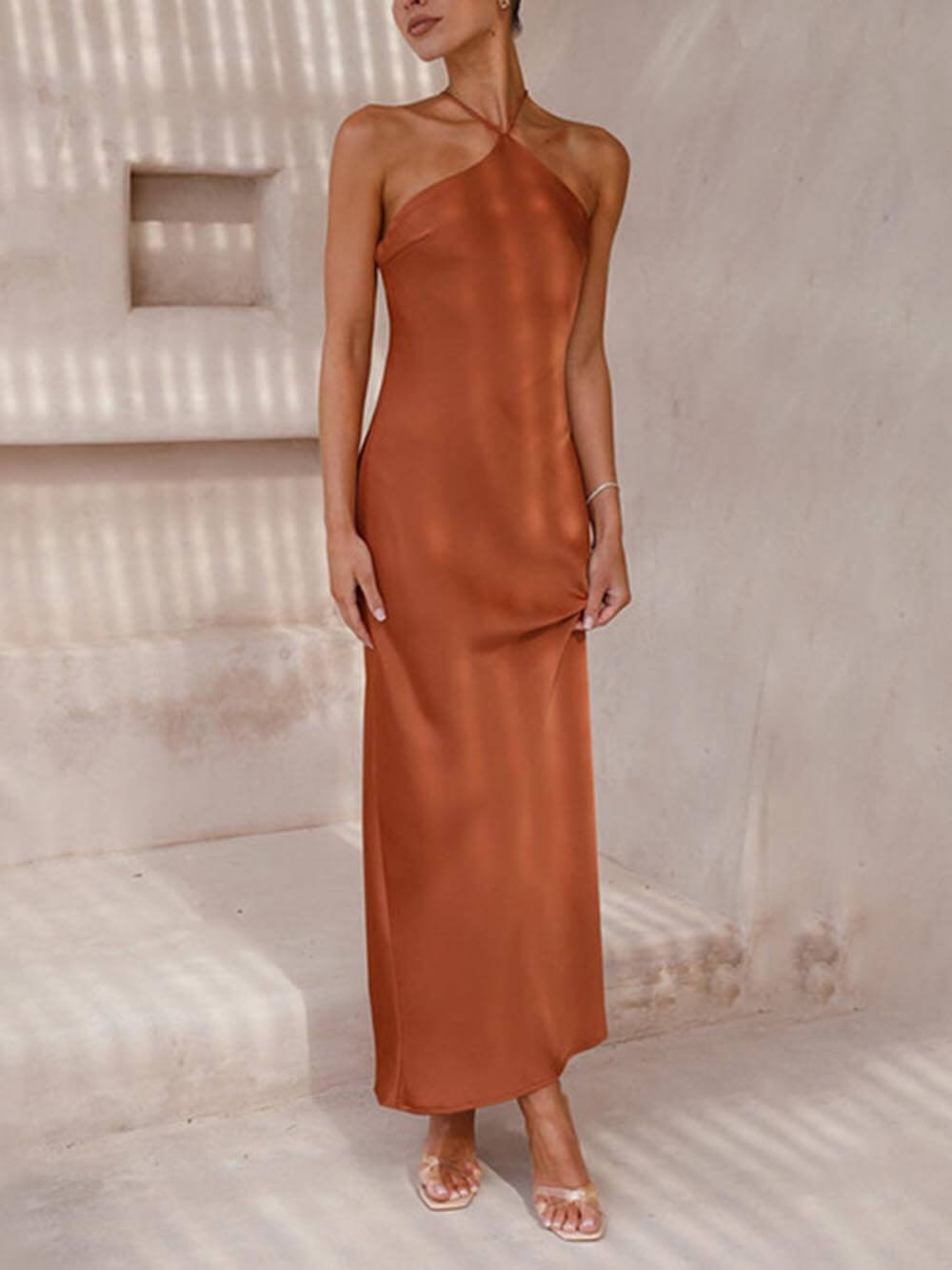 Valenzora | Halter Formal Party Dress