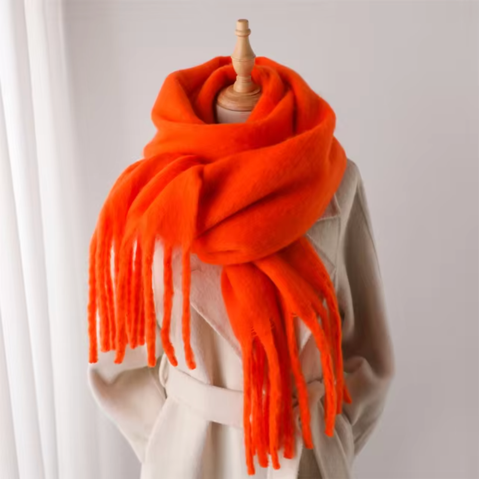Valenzora | Cashmere winter scarf